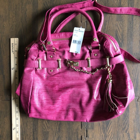 NWT | Steve Madden | Pink Shoulder Bag - Picture 3 of 9